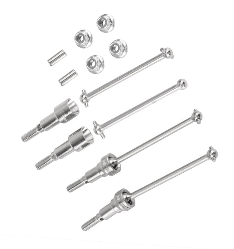YONMFRDS RC Antriebswelle Für MJX 1/16 H16 16209 16210 16207 16208 Metall Vorne Und Hinten Antriebswelle CVD Antriebswelle Hund Knochen RC Auto Upgrades Teile Zubehör von YONMFRDS