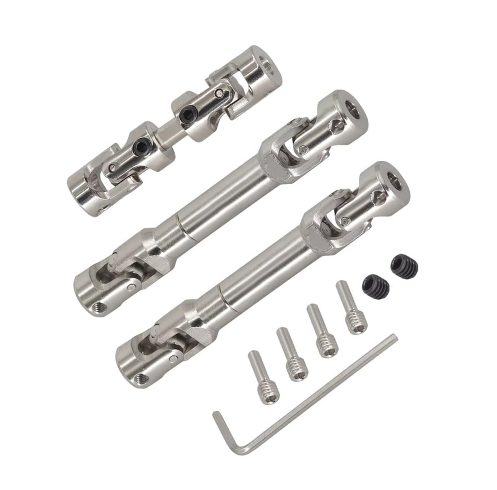 YONMFRDS RC Antriebswelle Für MN128 MN86 MN86S MN86K MN86KS Für MN G500 1/12 RC Crawler Auto Upgrade Teile Metall Antriebswelle Dogbones Getriebe Welle CVD Antriebswelle(Set) von YONMFRDS