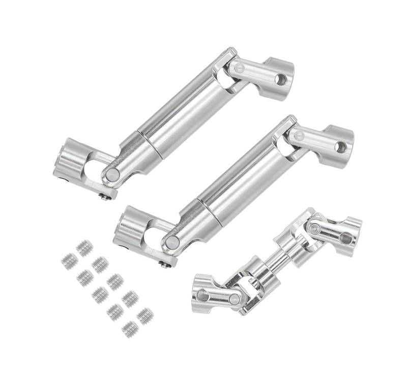 YONMFRDS RC Antriebswelle Für MN128 MN86K MN86KS MN86 MN86S Für MN G500 1/12 Übertragung Welle Metall CVD Universal Antriebswelle RC Auto Upgrade Teile Ersatz Zubehör(Size 3pcs) von YONMFRDS