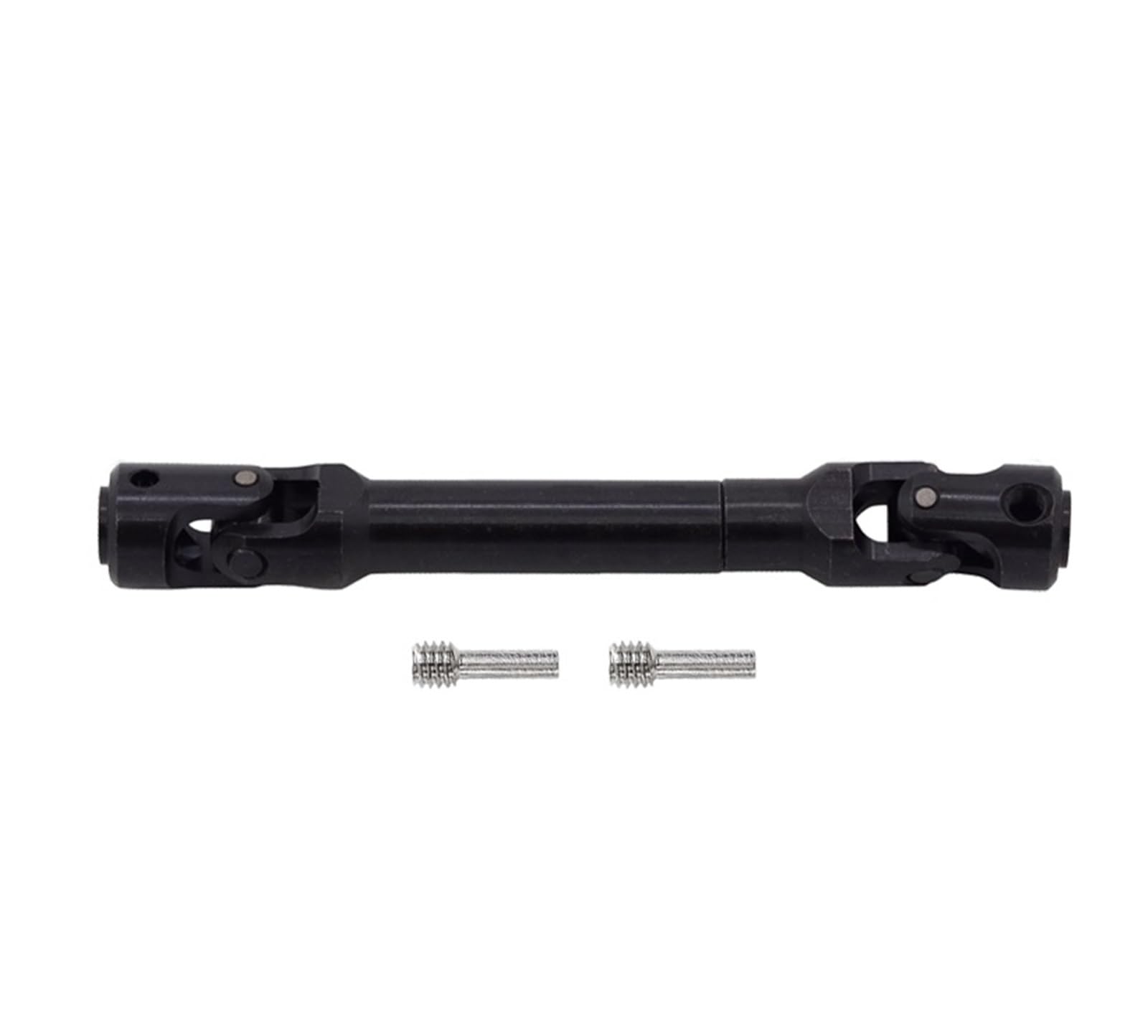 YONMFRDS RC Antriebswelle Für SCX10 Für TRX4 Für Gladiator TF2 D90 Für YK4082 104311 1/10 RC Crawler Auto Teile Metall Interne Spline Antriebswelle Kreuzgelenk Antriebswelle(Black,94-119mm) von YONMFRDS