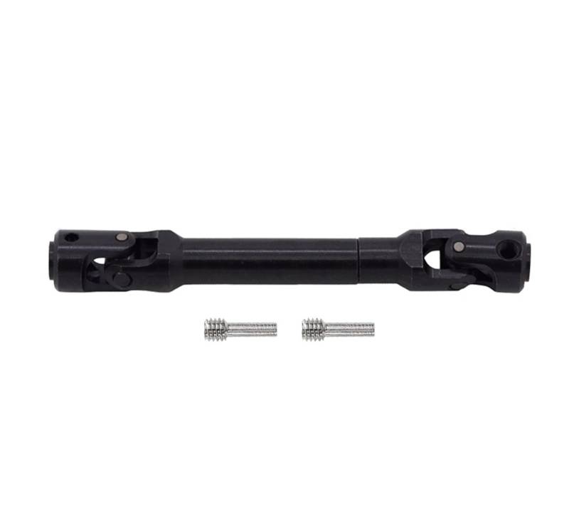 YONMFRDS RC Antriebswelle Für SCX10 Für TRX4 Für Gladiator TF2 D90 Für YK4082 104311 1/10 RC Crawler Auto Teile Metall Interne Spline Antriebswelle Kreuzgelenk Antriebswelle(Black,94-119mm) von YONMFRDS