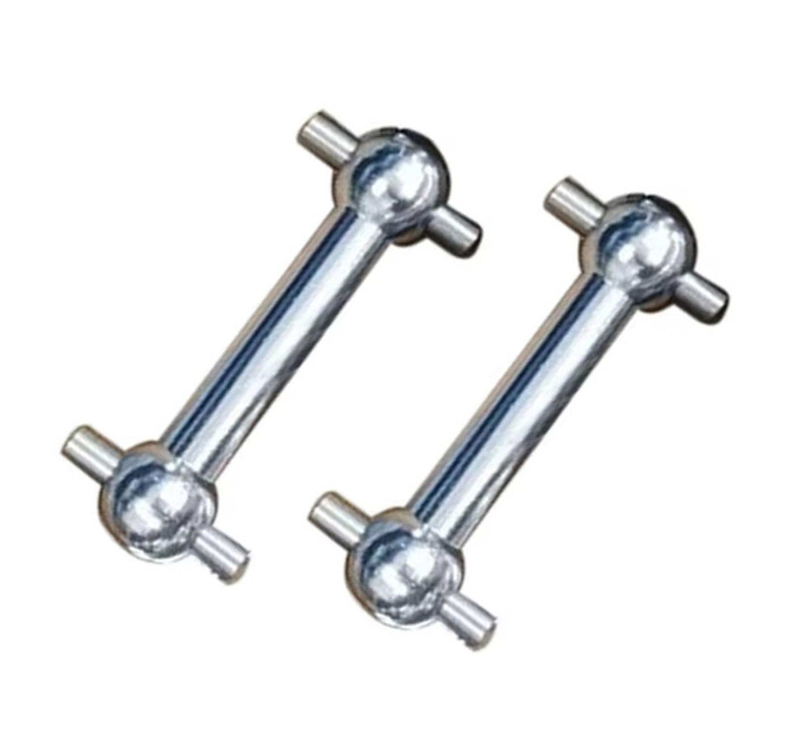 YONMFRDS RC Antriebswelle Für Tamiya Für TT01 TT01E TT02 Metall Hundeknochen Antriebswellensatz Getriebewelle Schwenkwelle RC Rennwagen Werkzeuge Zubehör 2St YONMFRDS RC Antriebswelle Für Tamiya Für TT01 TT01E TT02 Metall Hundeknochen Antriebswellensatz Getriebewelle Schwenkwelle RC Rennwagen Werkzeuge Zubehör 2St von YONMFRDS