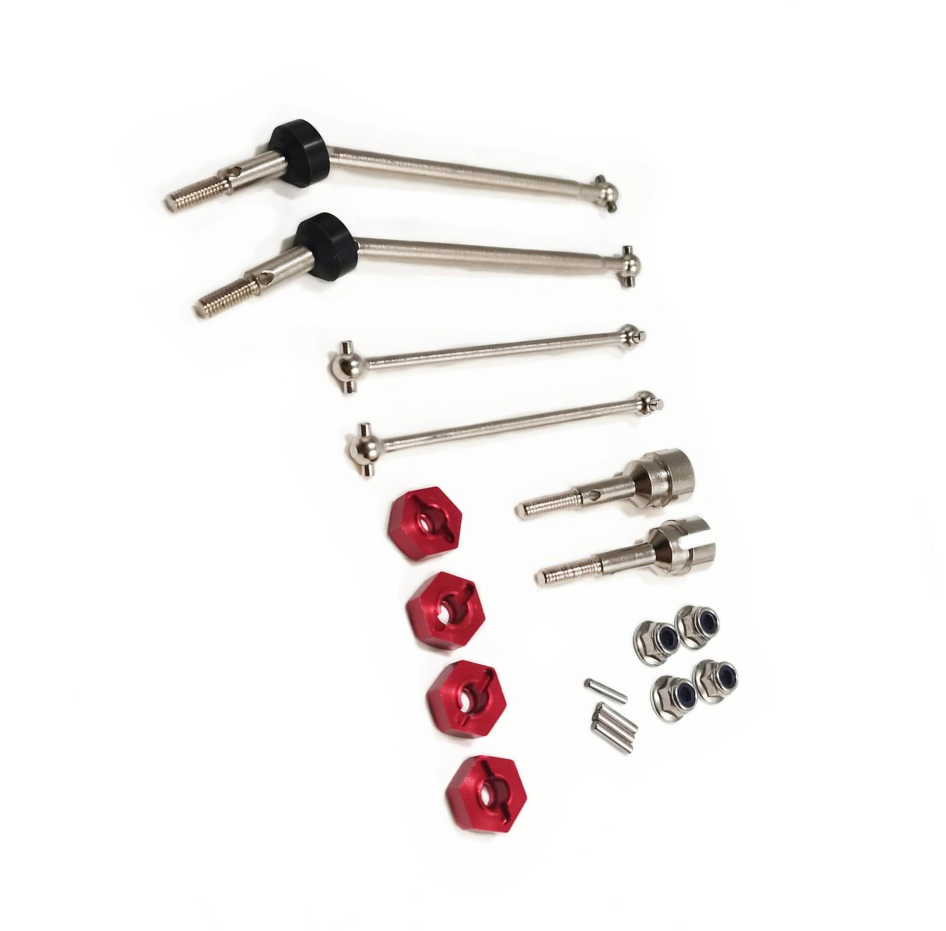 YONMFRDS RC Antriebswelle Für Wltoys 104001 1/10 Rc Autoteile Vorne CVD Antriebswelle Hinten Dogbone Hinterachsbecher Set Übertragungswelle Ersatzzubehör Teil YONMFRDS RC Antriebswelle Für Wltoys 104001 1/10 Rc Autoteile Vorne CVD Antriebswelle Hinten Dogbone Hinterachsbecher Set Übertragungswelle Ersatzzubehör Teil von YONMFRDS