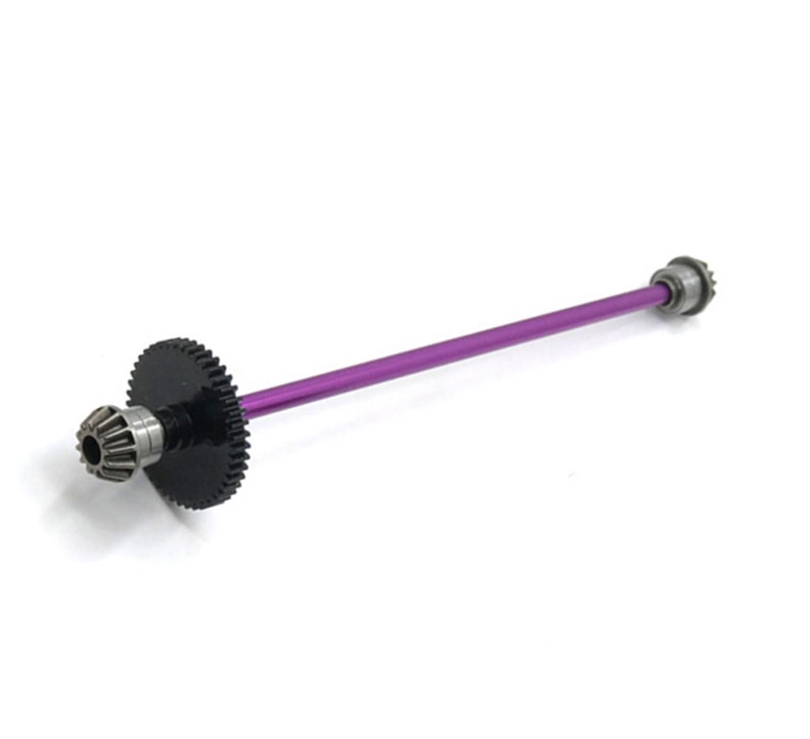 YONMFRDS RC Antriebswelle Für Wltoys 144002 144001 144010 1/14 RC Auto Upgrade Teile Center Drive Shaft Assembly Reduktionsgetriebe 27T Motor Getriebe Übertragung Welle(Purple) von YONMFRDS