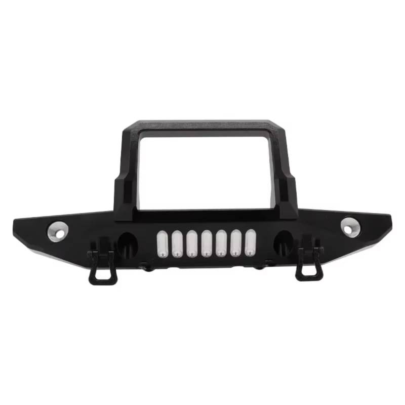 YONMFRDS RC Auto Upgrade Teile Für Axial Scx6 1/6 Frontstoßstange Halterung RC LKW Auto Fahrzeuge Zubehör Montage Änderung Ersatzteile(Black) von YONMFRDS