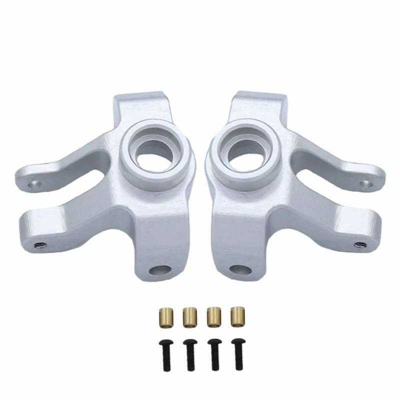 YONMFRDS RC Auto Upgrade Teile Für MN MN86K MN86KS MN86 MN86S 1/12 Achsengehäuse Metall Vorder- Und Hinterachsengehäuseabdeckungen Rc Auto-Upgrade-Teile(Silver) von YONMFRDS