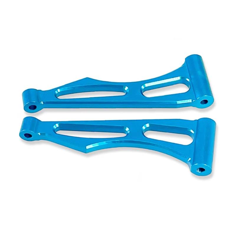 YONMFRDS RC Auto Upgrade Teile Für SCY 16101 16102Pro 16103 Aluminiumlegierung Querlenker Hinten Obere Querlenker RC Auto Upgrade Metallteile Zubehör(Blue) von YONMFRDS