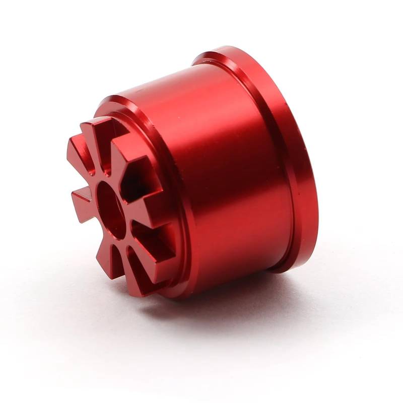 YONMFRDS RC Auto Upgrade Teile Für TRAXXAS Für Summit 5681 1/10 Metall Differential Träger Diff Fall RC Auto Upgrade Teile Zubehör(Red) von YONMFRDS