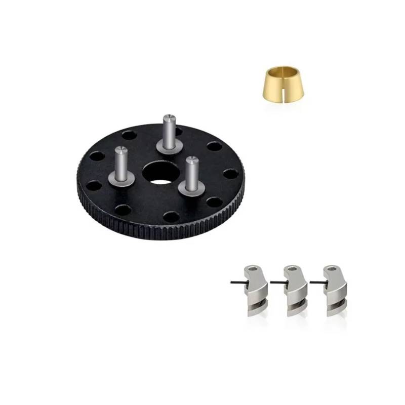 YONMFRDS RC Auto Upgrade Teile Für Traxxas Für Nitro Für Slash Für Rustler T-Maxx Metall Schwungrad Kupplung Glocke Set #4142#4146#3281 RC Auto Upgrade Teile Zubehör Ersatz(Black) von YONMFRDS