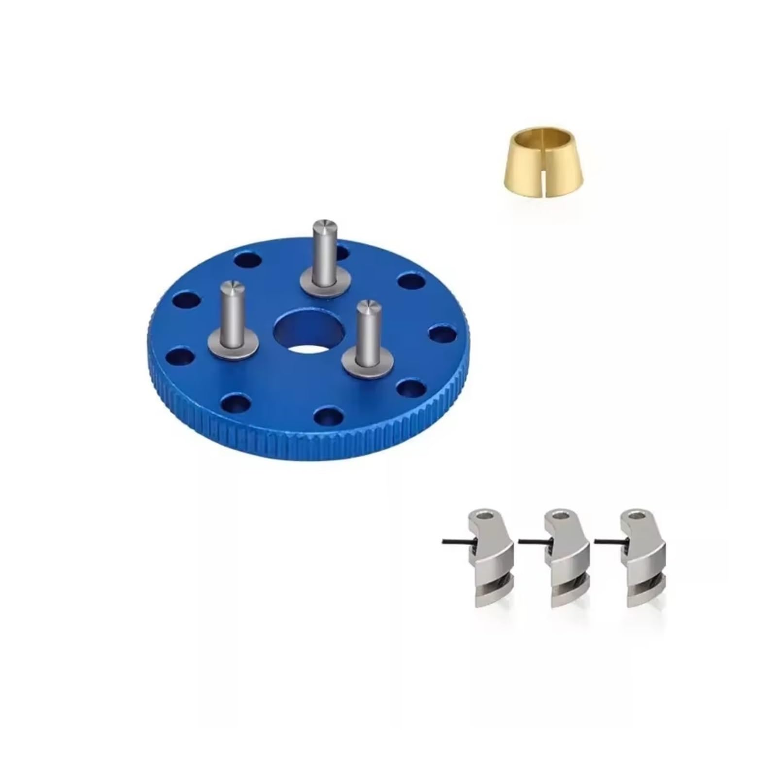 YONMFRDS RC Auto Upgrade Teile Für Traxxas Für Nitro Für Slash Für Rustler T-Maxx Metall Schwungrad Kupplung Glocke Set #4142#4146#3281 RC Auto Upgrade Teile Zubehör Ersatz(Blue) von YONMFRDS