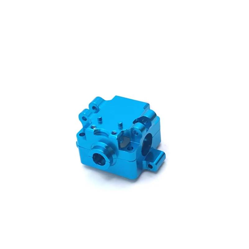 YONMFRDS RC Auto Upgrade Teile Für WLtoys 284131 K969 K979 K989 K999 P929 P939 1/28 Metall-Upgrade-Getriebe Vorne Und Hinten Fernbedienung Crawler Auto Upgrade-Teile(Blue) von YONMFRDS