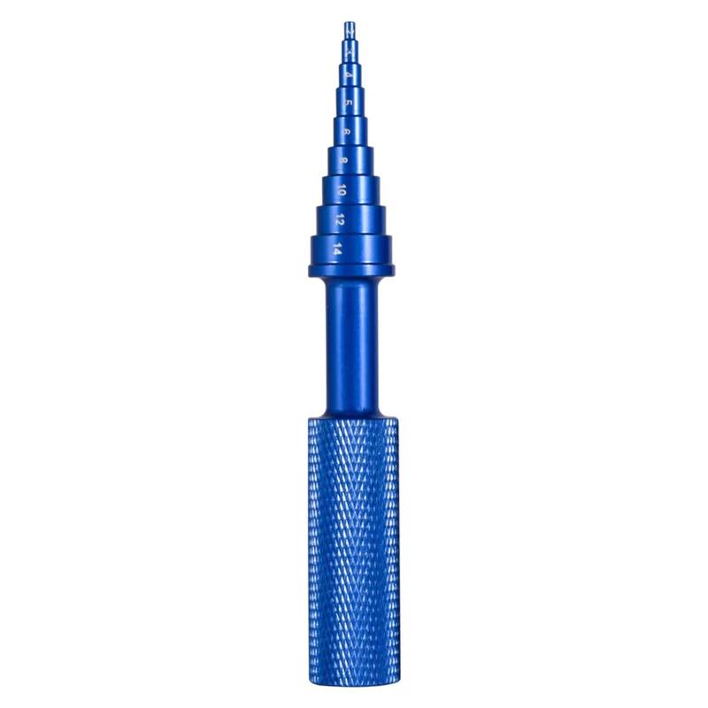 YONMFRDS RC-Demontagewerkzeug 9IMOD RC-Car-Kugellager-Entfernungswerkzeug Abzieher Entferner rutschfeste Reparaturwerkzeuge 2-14 Mm Schwarz Blau Grau Rot Gelb(Blue) von YONMFRDS
