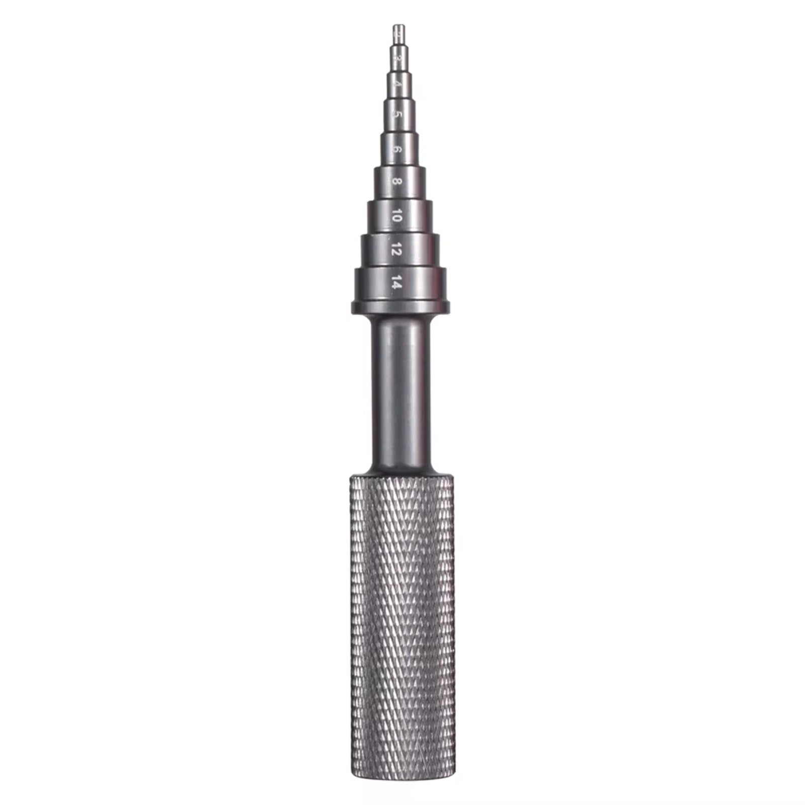 YONMFRDS RC-Demontagewerkzeug 9IMOD RC-Car-Kugellager-Entfernungswerkzeug Abzieher Entferner rutschfeste Reparaturwerkzeuge 2-14 Mm Schwarz Blau Grau Rot Gelb(Gray) von YONMFRDS