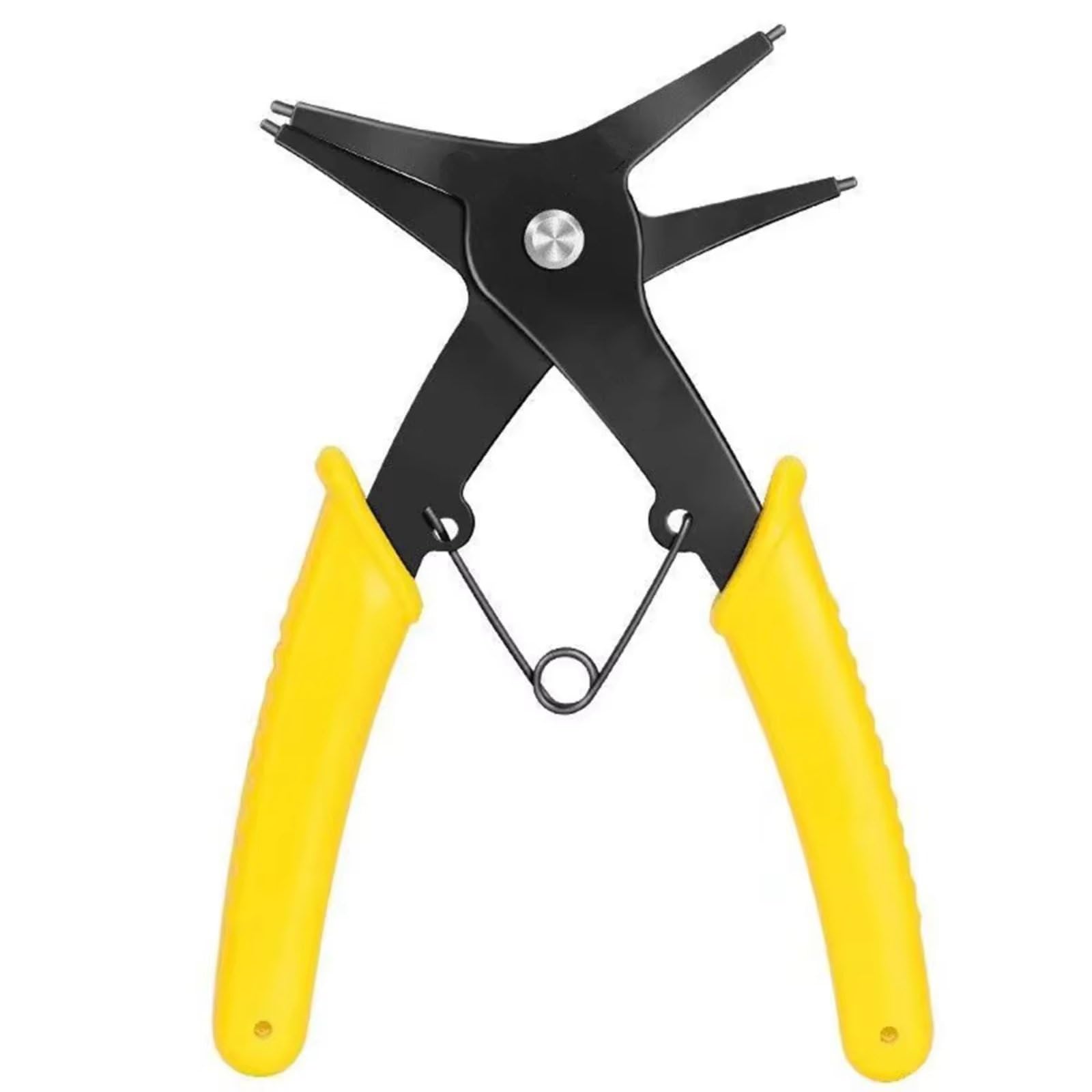YONMFRDS RC-Demontagewerkzeug Allgemeine Teile RC-Auto-Sicherungsringzange Interne Und Externe Sicherungsring-Haltezange Karte Äußere Haltezange Auto-Reparaturwerkzeug(Yellow) von YONMFRDS