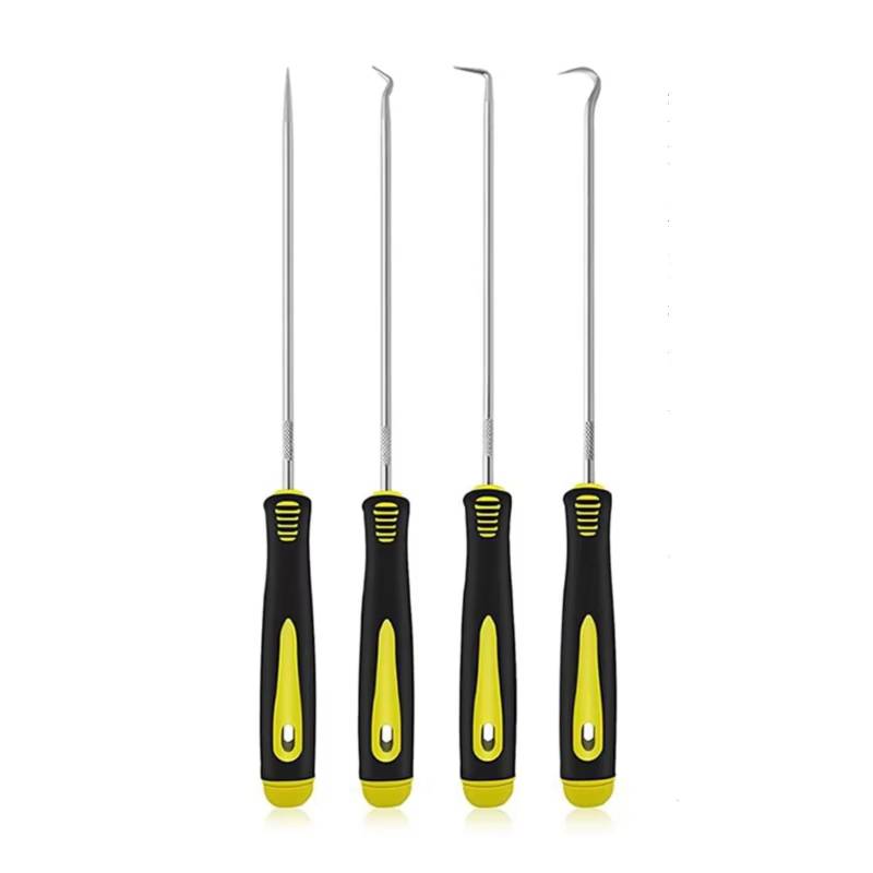 YONMFRDS RC-Demontagewerkzeug Für Universalteile RC-Auto 4-teiliges Langes Pick-Haken-Set Dichtungsabzieher Pick-Werkzeuge Für Entfernen Von Auto-Auto-Öldichtungen O-Ring-Dichtungswerkzeugen(24cm) von YONMFRDS