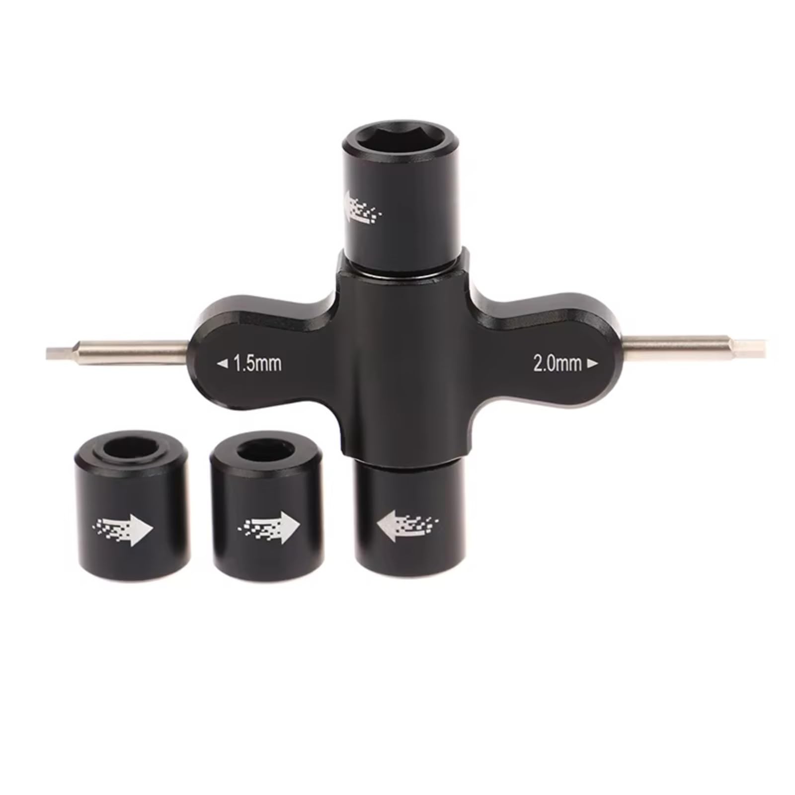 YONMFRDS RC-Demontagewerkzeug M3 M5 Ratschenschlüssel Schraube Mutter 1,5 2,0mm Sechskantschraubendreher Schnellspanner Propeller Motor Prop Werkzeug Für RC Quadcopter FPV Drone YONMFRDS RC-Demontagewerkzeug M3 M5 Ratschenschlüssel Schraube Mutter 1,5 2,0mm Sechskantschraubendreher Schnellspanner Propeller Motor Prop Werkzeug Für RC Quadcopter FPV Drone von YONMFRDS