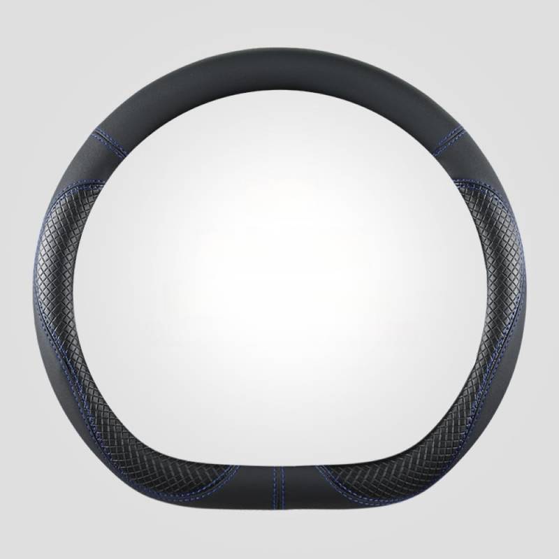 Mikrofaser Leder Lenkradabdeckung Auto Lenkradbezug Mikrofaser Leder Lenkradhüllen Autozubehör Innenraum für BMW 5 Series M5 E60 E61 F07 F10 F11 F18 F90 G30 G31 G38 von YOPCFW