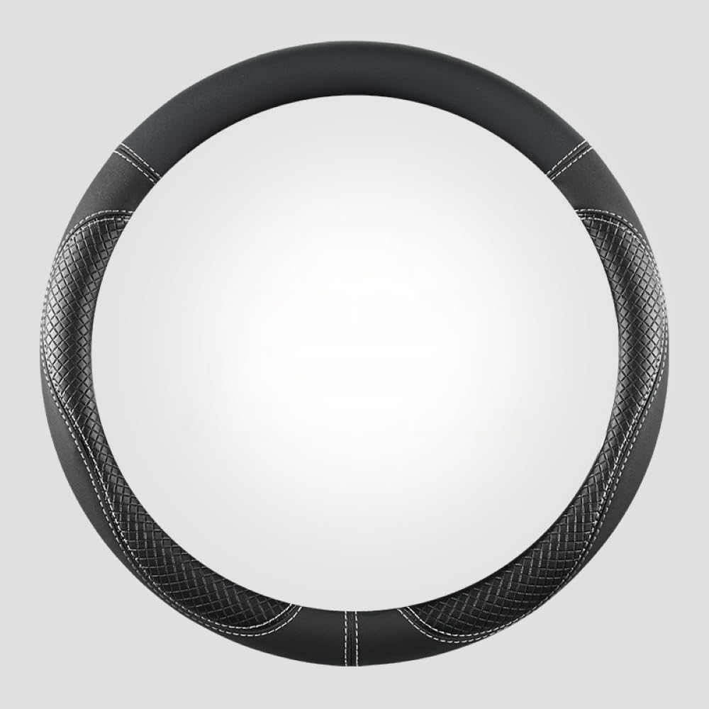 Mikrofaser Leder Lenkradabdeckung Auto Lenkradbezug Mikrofaser Leder Lenkradhüllen Autozubehör Innenraum für BMW 6 Series M6 E63 E64 F06 F12 F13,White&Black Bottom Round Mikrofaser Leder Lenkradabdeckung Auto Lenkradbezug Mikrofaser Leder Lenkradhüllen Autozubehör Innenraum für BMW 6 Series M6 E63 E64 F06 F12 F13,White&Black Bottom Round von YOPCFW