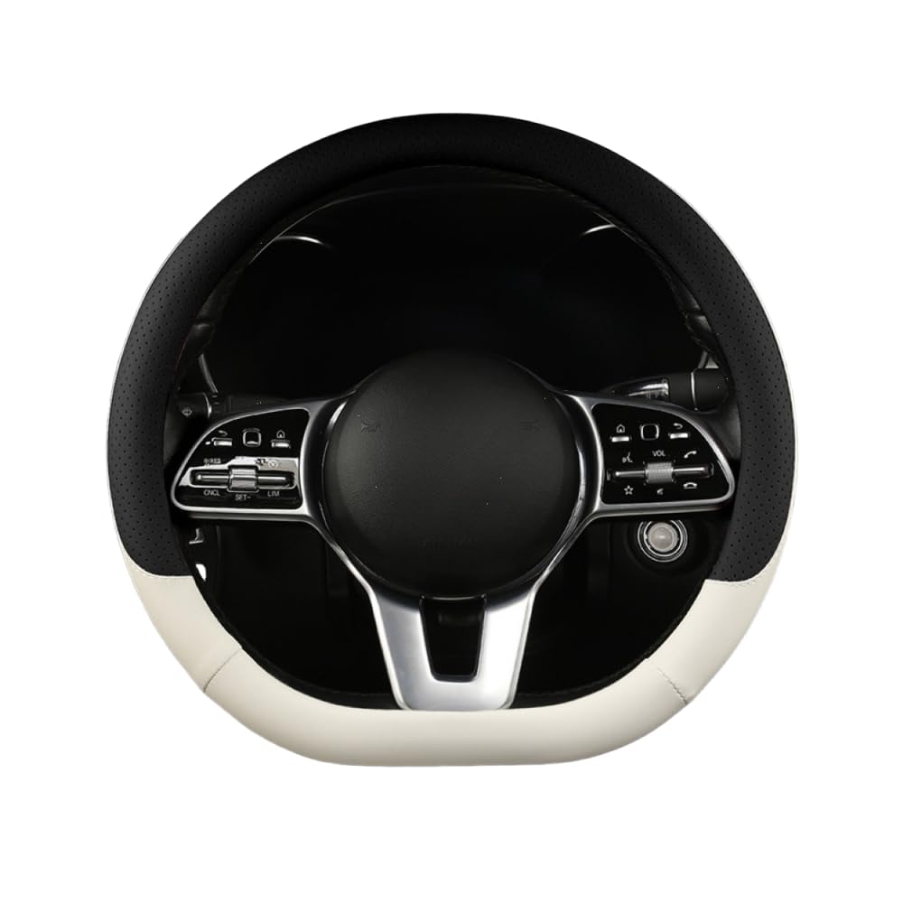 Mikrofaser Leder Lenkradabdeckung Auto Lenkradbezug Mikrofaser Leder Lenkradhüllen Autozubehör Innenraum für Mercedes Benz CLA CLA220d CLA250e,Square Bottom Black Mikrofaser Leder Lenkradabdeckung Auto Lenkradbezug Mikrofaser Leder Lenkradhüllen Autozubehör Innenraum für Mercedes Benz CLA CLA220d CLA250e,Square Bottom Black von YOPCFW