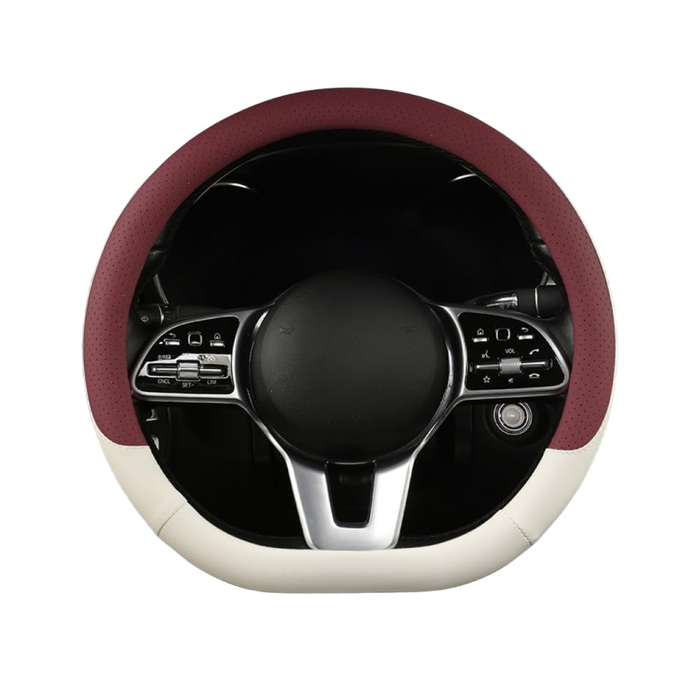 Mikrofaser Leder Lenkradabdeckung Auto Lenkradbezug Mikrofaser Leder Lenkradhüllen Autozubehör Innenraum für Mercedes Benz CLS C218 C219 C257,Square Bottom Red Mikrofaser Leder Lenkradabdeckung Auto Lenkradbezug Mikrofaser Leder Lenkradhüllen Autozubehör Innenraum für Mercedes Benz CLS C218 C219 C257,Square Bottom Red von YOPCFW
