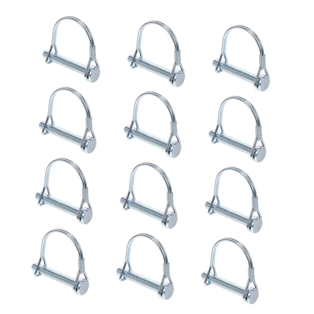 YOSADIER 12Stücke Förmige Sicherheitskoppler Pins Für Anhängerkupplungen Hochleistungsverriegelungsstifte Für Rasenmäher Und Anhänger Robustes Design Für Sichere YOSADIER 12Stücke Förmige Sicherheitskoppler Pins Für Anhängerkupplungen Hochleistungsverriegelungsstifte Für Rasenmäher Und Anhänger Robustes Design Für Sichere von YOSADIER