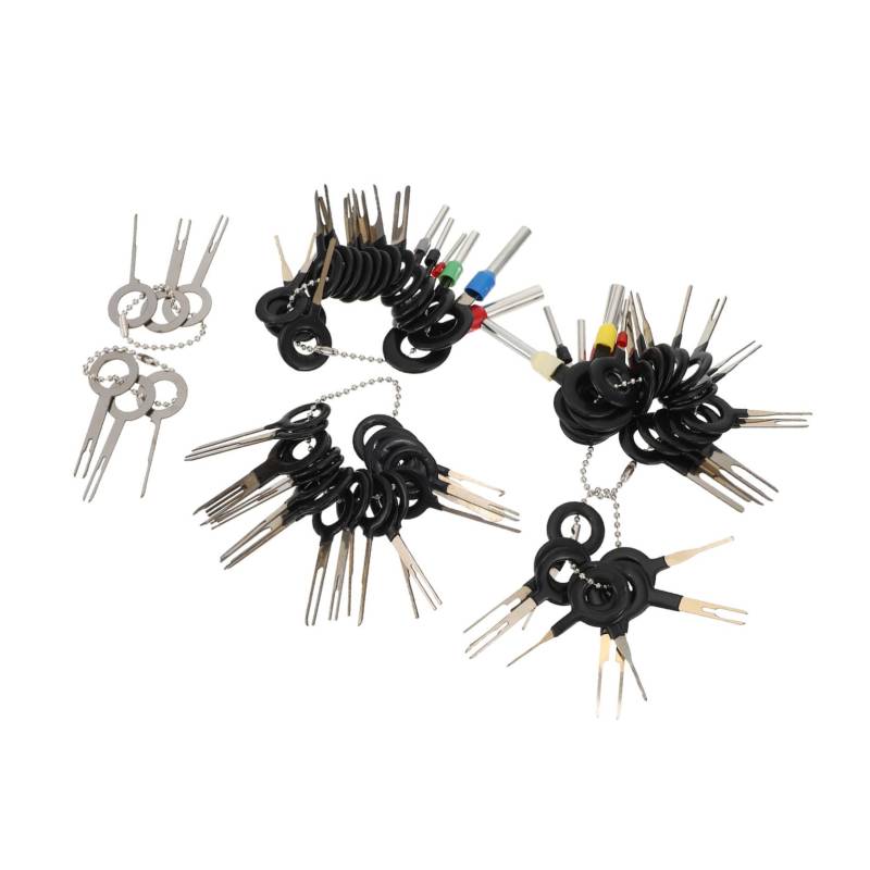 YOSADIER 73Stücke Teiliges Werkzeugset zum Entfernen von Anschlussklemmen Terminal Auswerfer Kit für Autos Einfach zu Bedienen für Kabelstecker und Elektrische mit Praktischer von YOSADIER