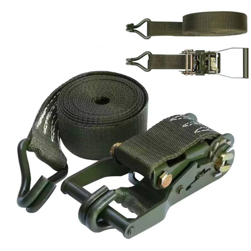 YOUNICE Spanngurte mit Ratsche Verdickte Ratschengurte, Universal Zurrgurte und Ratsche Haben Haken (15M) von YOUNICE