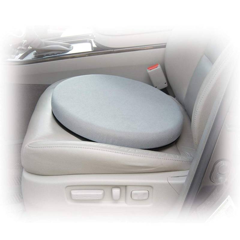 YOUNICER 360 Grad drehbares Memory Foam-Drehkissen Ideal für Auto/Heim/Büro Drehkissen für Autositze Mobilitätshilfe Movingparts von YOUNICER