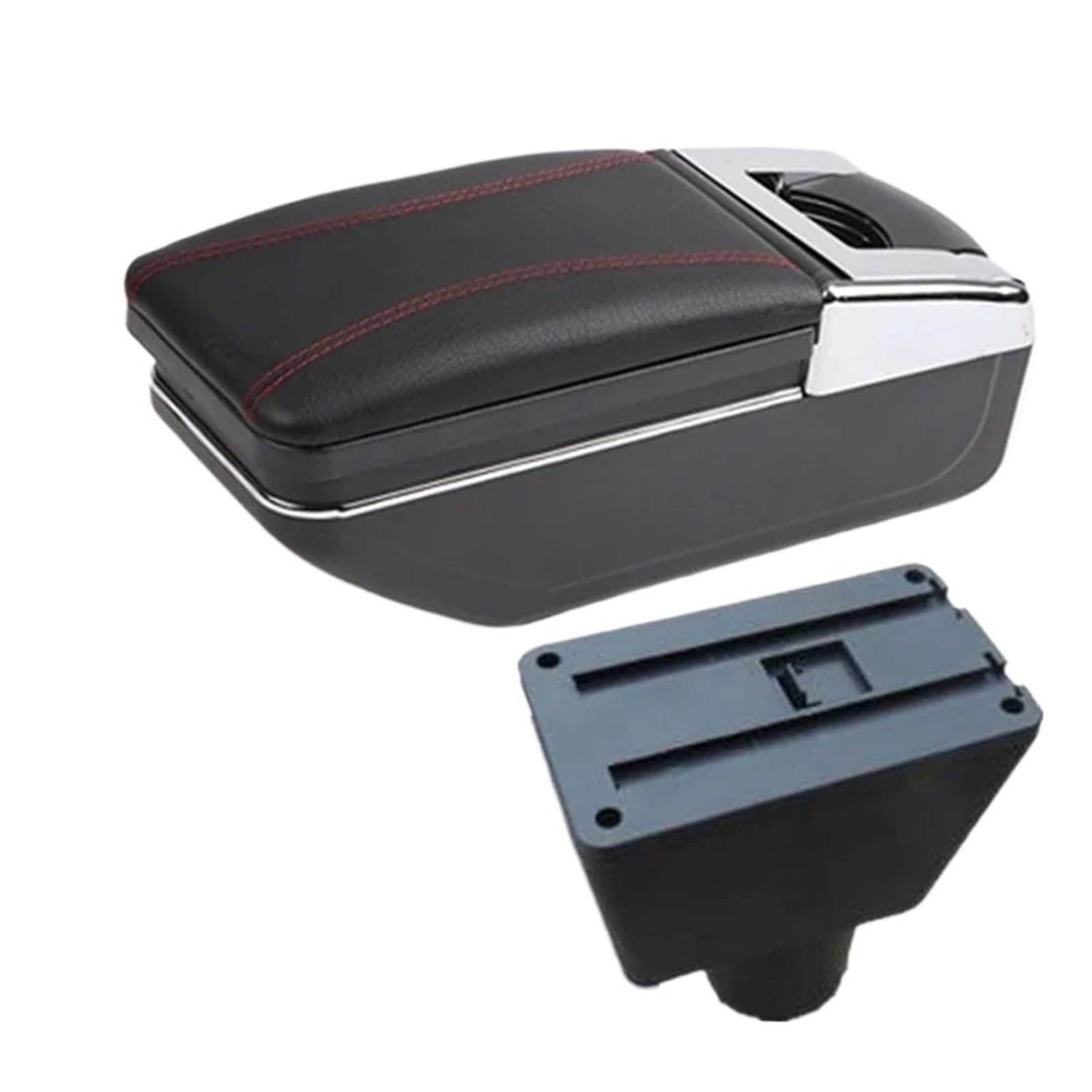 Lanliuhui Store Armlehne Kompatibel Mit Spark III 2015-2022 Innen Center Console Storage Box Armlehne Auto Zubehör Teile(A1 red line NO USB) von YOURNAME