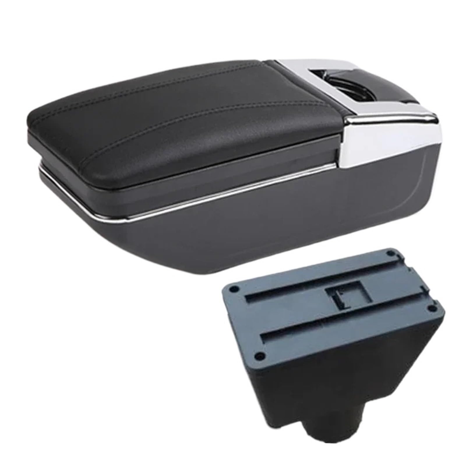 Lanliuhui Store Armlehne Kompatibel Mit Spark III 2015-2022 Innen Center Console Storage Box Armlehne Auto Zubehör Teile(A2 black line NO USB) von YOURNAME