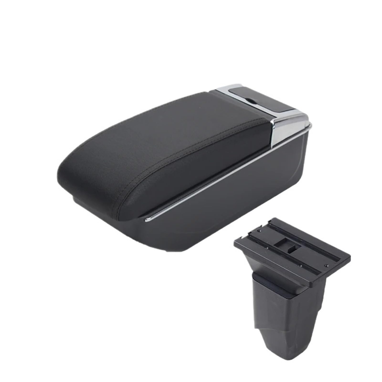 Lanliuhui Store Armlehnenbox Kompatibel Mit Peug*eot 206 Cc Kompatibel Mit Cabrio Auto-Armlehnen-Aufbewahrungsbox Innenraum Spezielle Nachrüstteile Autozubehör(Black Line) von YOURNAME