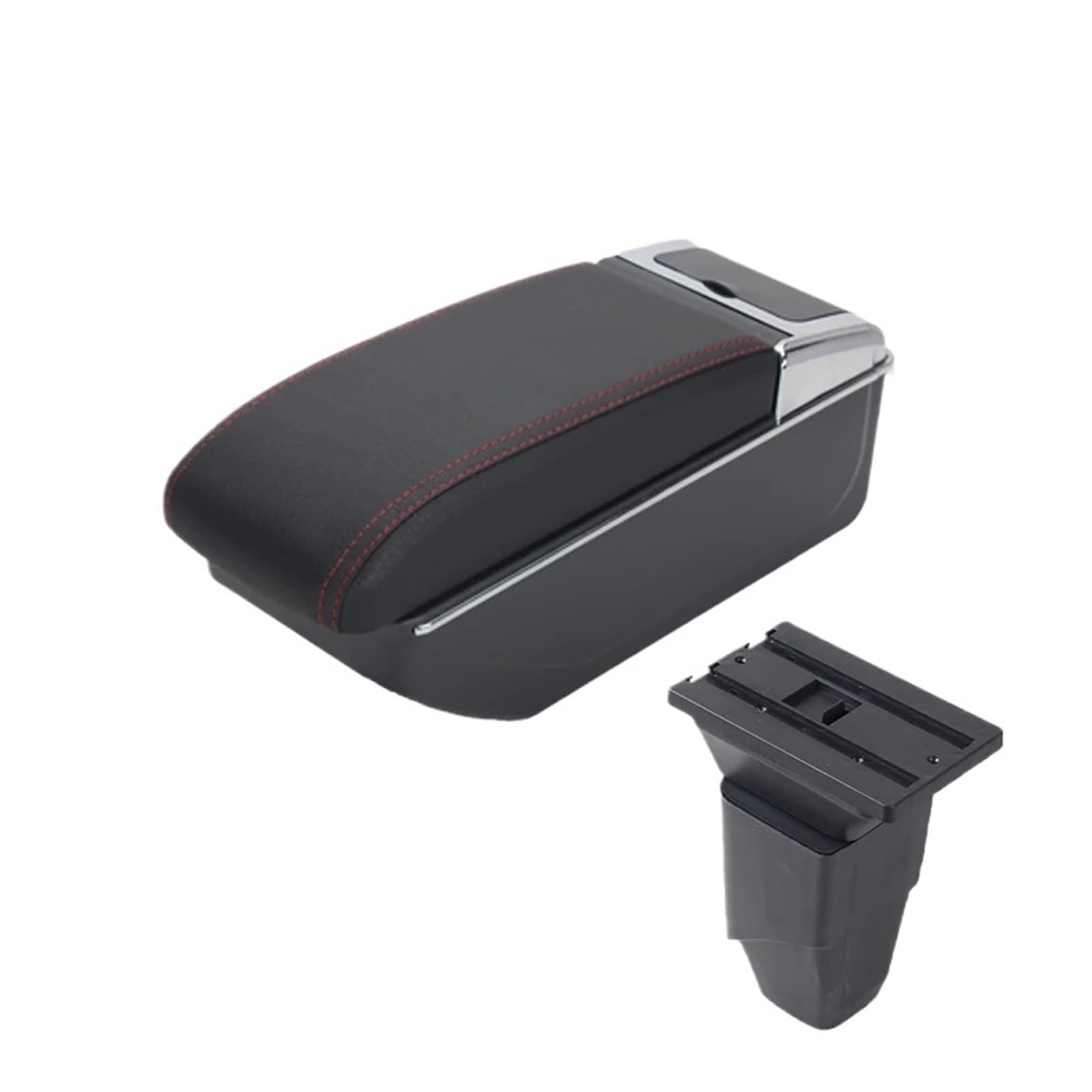 Lanliuhui Store Armlehnenbox Kompatibel Mit Peug*eot 206 Cc Kompatibel Mit Cabrio Auto-Armlehnen-Aufbewahrungsbox Innenraum Spezielle Nachrüstteile Autozubehör(Red Line) von YOURNAME