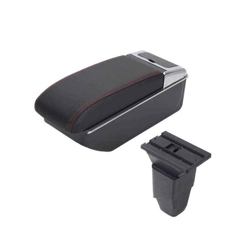Lanliuhui Store Armlehnenbox Kompatibel Mit Peug*eot 206 Cc Kompatibel Mit Cabrio Auto-Armlehnen-Aufbewahrungsbox Innenraum Spezielle Nachrüstteile Autozubehör(Red Line) von YOURNAME