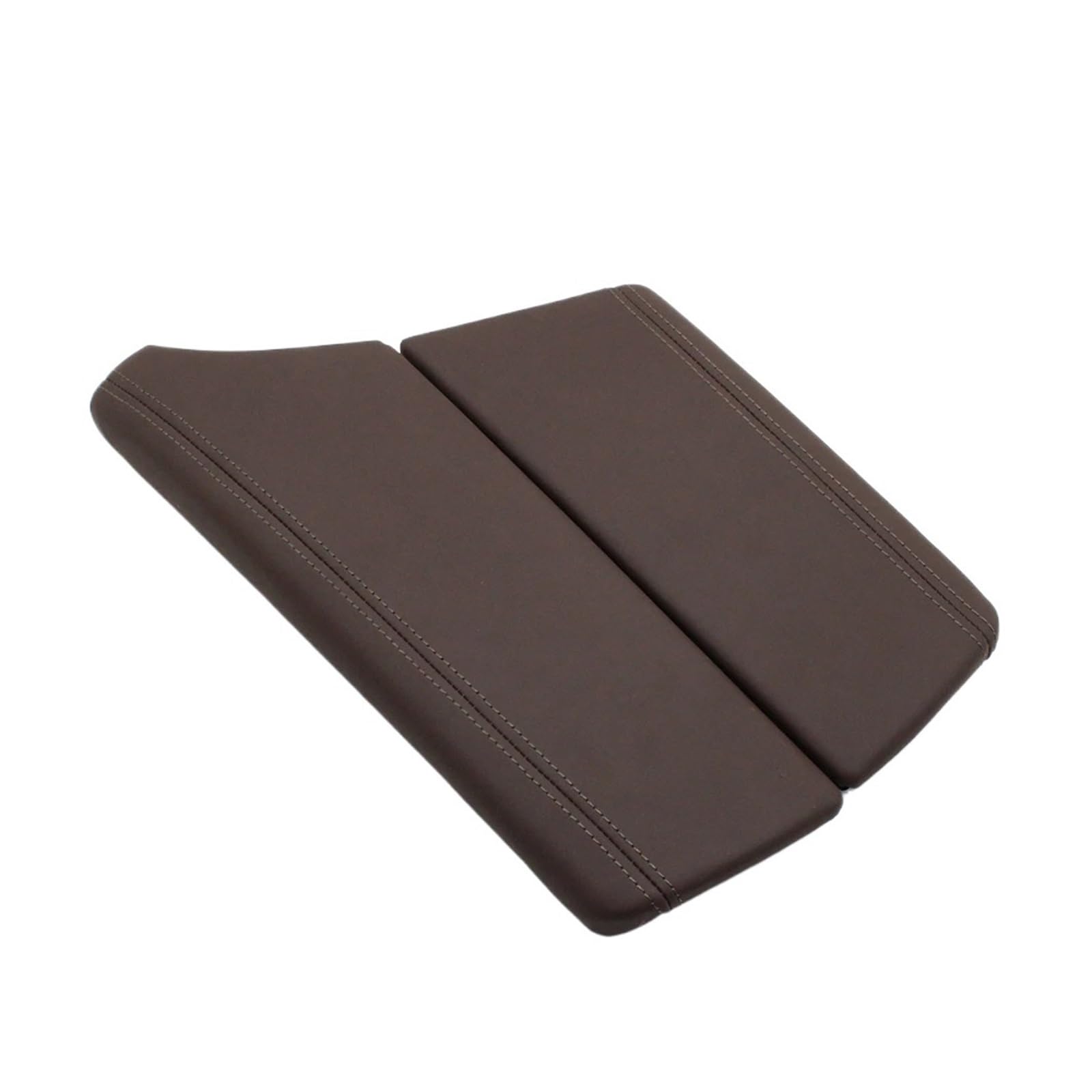 Lanliuhui Store LHD-Mittelkonsolen-Armlehnen-Aufbewahrungsbox, Gehäuseabdeckung, Lederverkleidungsleiste, kompatibel mit B*W, kompatibel mit 5er-Serie F10 F11 F18 520 523 525 528(Moka Armrest Cover) von YOURNAME