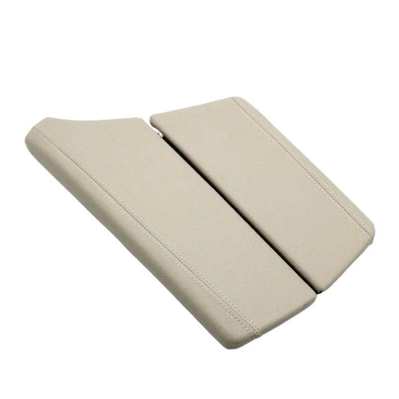 Lanliuhui Store LHD-Mittelkonsolen-Armlehnen-Aufbewahrungsbox, Gehäuseabdeckung, Lederverkleidungsleiste, kompatibel mit B*W, kompatibel mit 5er-Serie F10 F11 F18 520 523 525 528(Oyster Armrest Cover) von YOURNAME