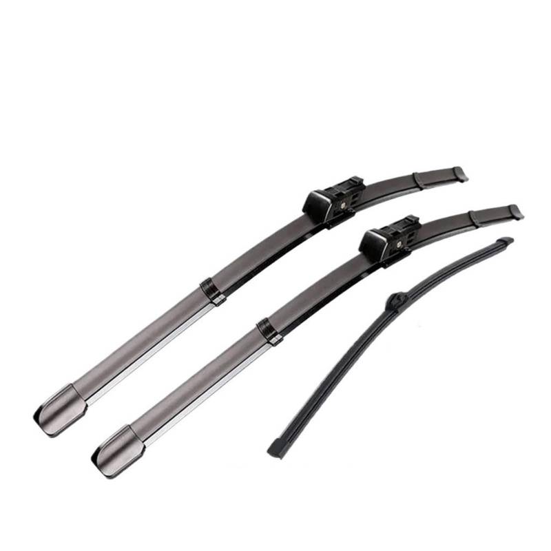 Scheibenwischer Rear Für A1 8X 2010 2011 2012 2013 2014 2015 2016 2017 SLine Vorne Hinten Wischer Set Windschutzscheibe Windschutzscheibe Fenster 24"16" 13" Scheibenwischer für Heckscheibe(Front Rear, von YOURNAME