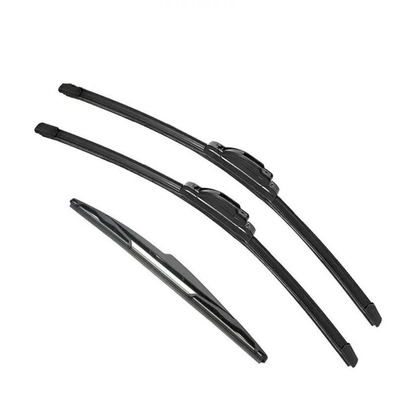 Scheibenwischer Rear Für MG Für MG3 SW ZR/SE 2008 2009 2010 2011 2012 2013 2014 Doppelgummi-Autowischer vorne hinten Zubehör Scheibenwischer für Heckscheibe(3PCS (Upgraded)) von YOURNAME