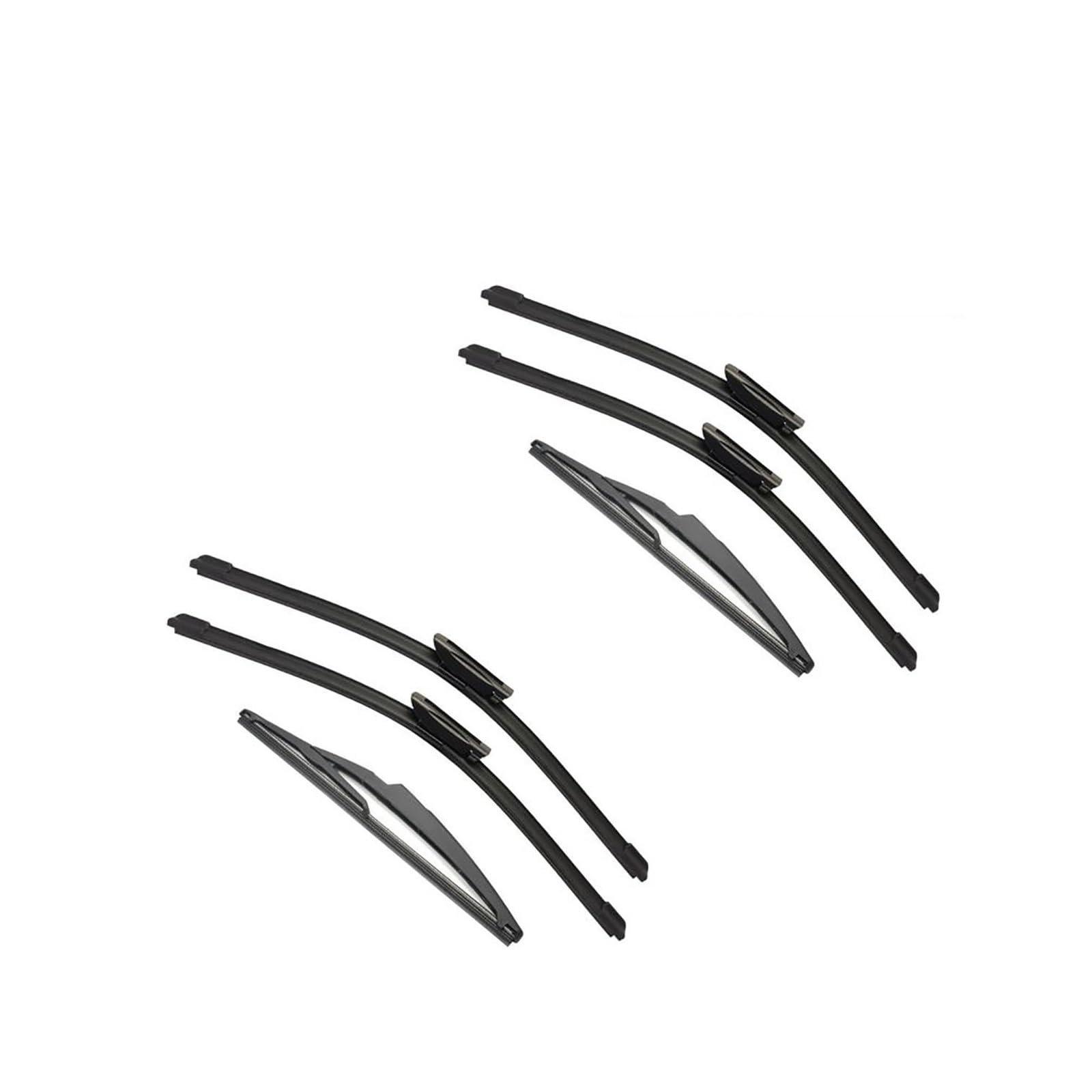 Scheibenwischer Rear Für Renegade BU 2014 2015 2016 2017 2018 2019 2PCS Auto Wischer Frontscheibe Windschutzscheibe Doppel Gummi Auto Zubehör Scheibenwischer für Heckscheibe(6PCS) von YOURNAME