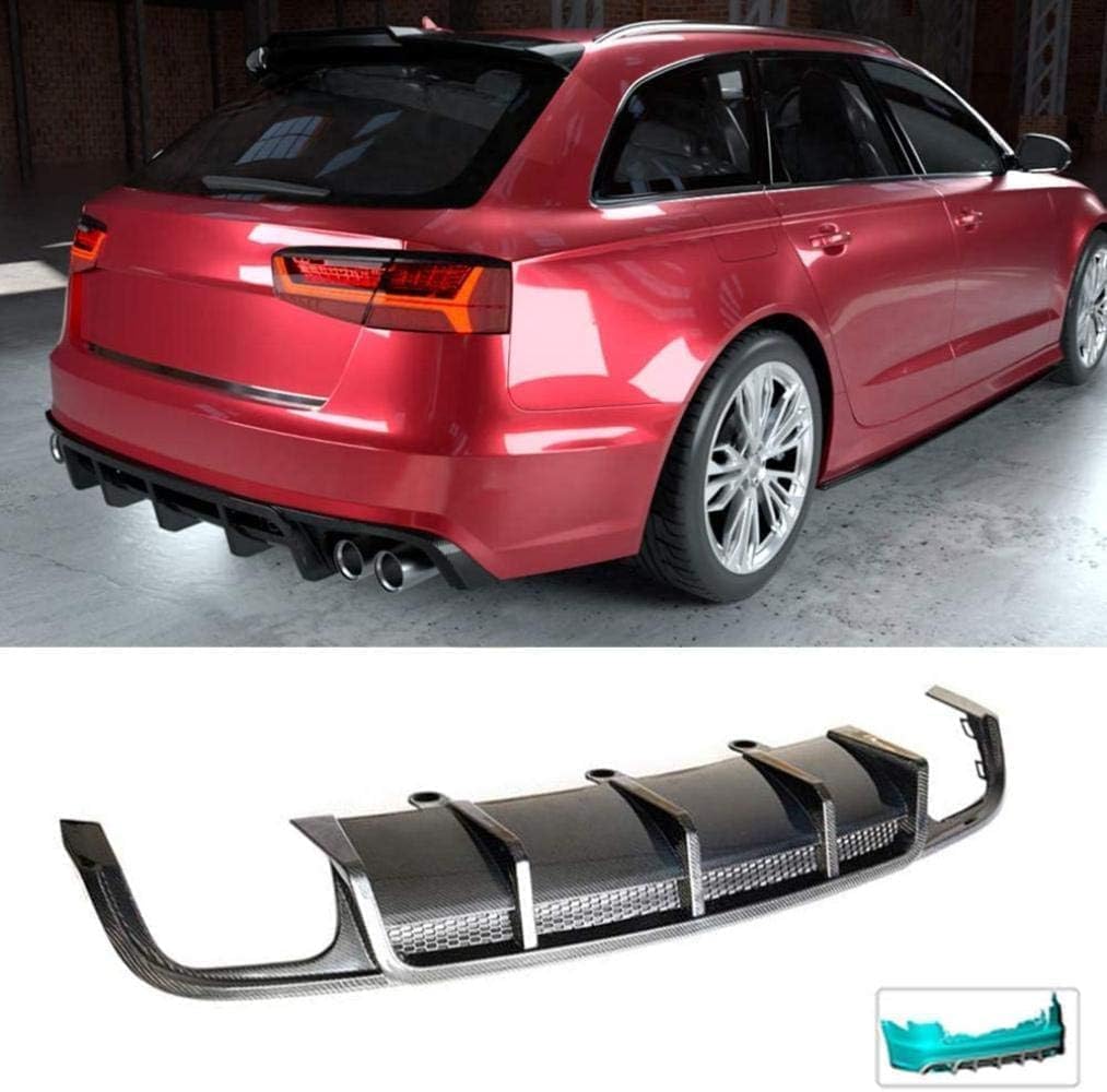 ABS-Heckdiffusor-Set für Audi A6 S-Linie S6 Avant Immobilien Wagon 2015 2016 2017 2018,einstellbar, mattiert – stabilität & luftströmung – moderner Design ABS-Heckdiffusor-Set für Audi A6 S-Linie S6 Avant Immobilien Wagon 2015 2016 2017 2018,einstellbar, mattiert – stabilität & luftströmung – moderner Design von YPJHMXQXQ