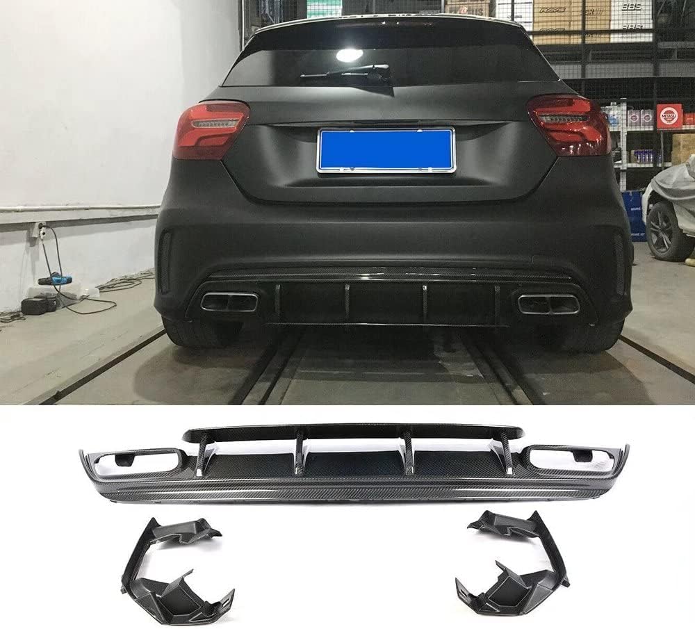 ABS-Heckdiffusor-Set für Benz A Class W176 A250 A200 A45AMG 2013 2014 2015 2016 2017 2018,einstellbar, mattiert – stabilität & luftströmung – moderner Design ABS-Heckdiffusor-Set für Benz A Class W176 A250 A200 A45AMG 2013 2014 2015 2016 2017 2018,einstellbar, mattiert – stabilität & luftströmung – moderner Design von YPJHMXQXQ