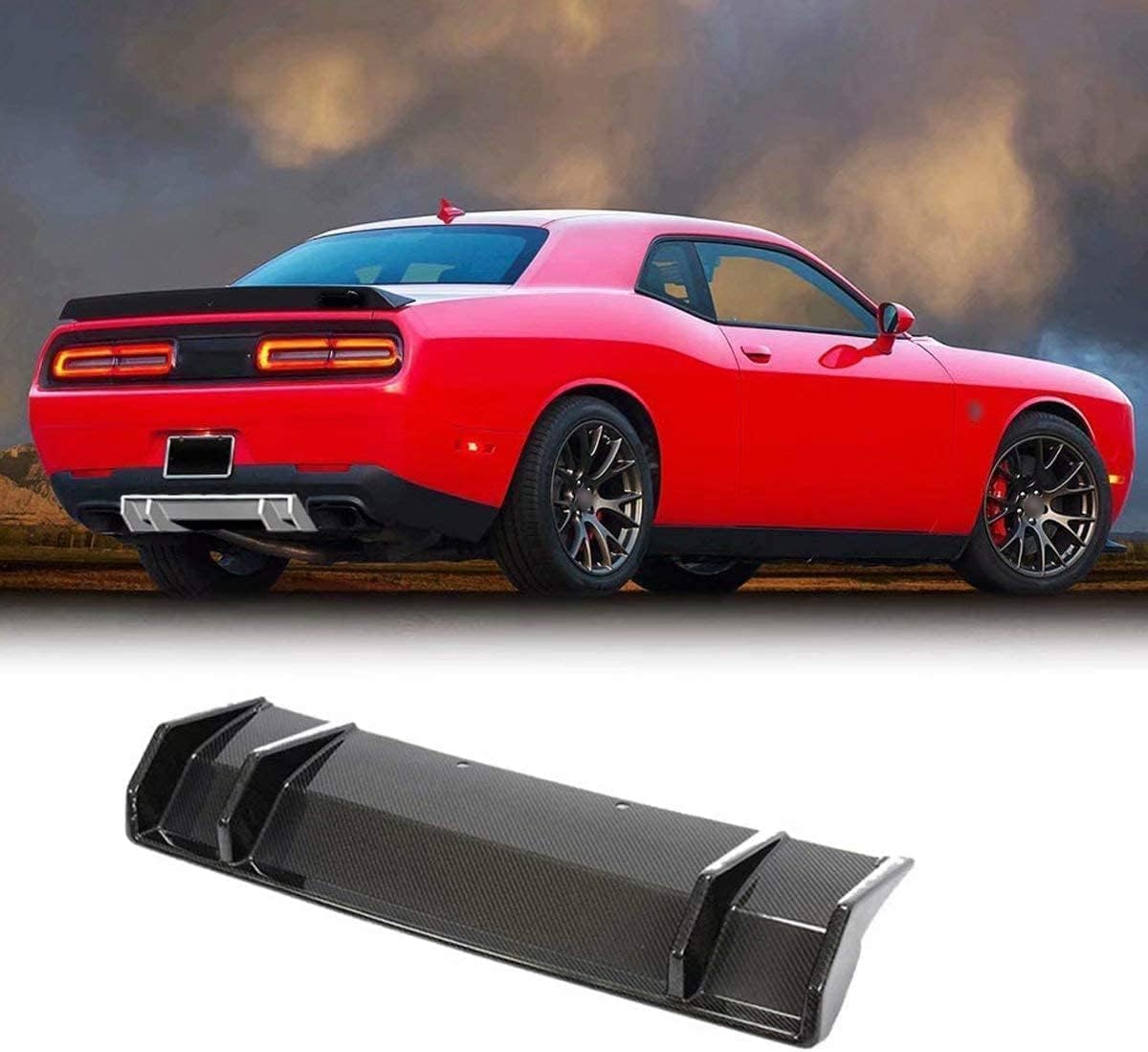 ABS-Heckdiffusor-Set für Dodge Challenger Coupe 2015 2016 2017 2018,einstellbar, mattiert – stabilität & luftströmung – moderner Design ABS-Heckdiffusor-Set für Dodge Challenger Coupe 2015 2016 2017 2018,einstellbar, mattiert – stabilität & luftströmung – moderner Design von YPJHMXQXQ