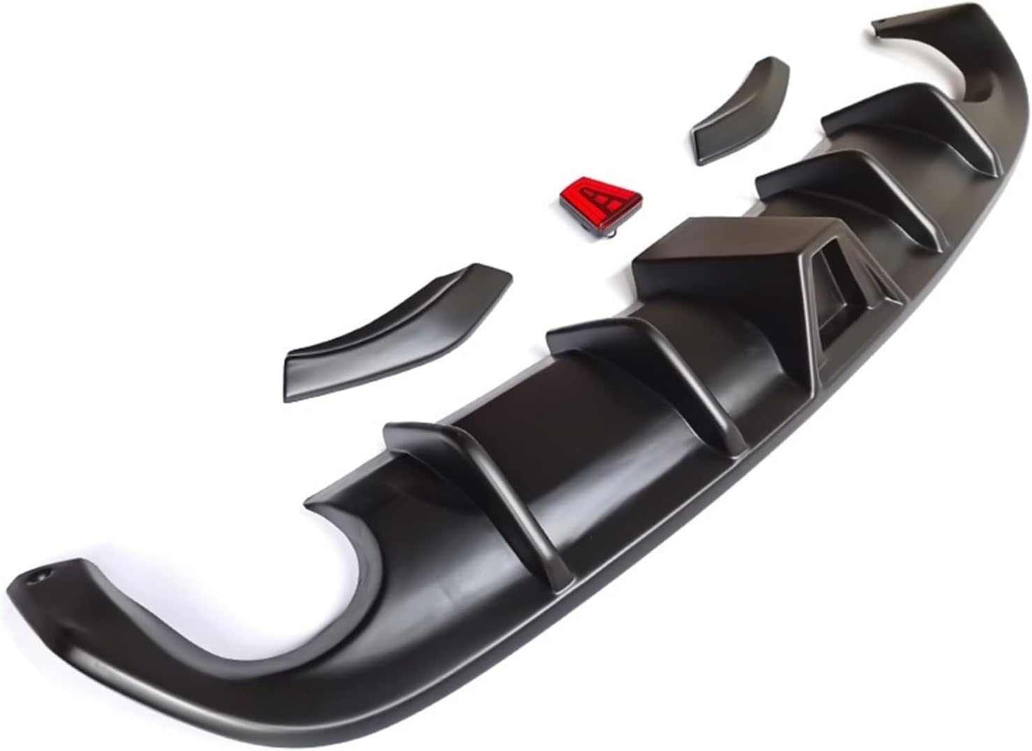 ABS-Heckdiffusor-Set für VW Scirocco R 2015 2016 2017,einstellbar, mattiert – stabilität & luftströmung – moderner Design,B-matt Black ABS-Heckdiffusor-Set für VW Scirocco R 2015 2016 2017,einstellbar, mattiert – stabilität & luftströmung – moderner Design,B-matt Black von YPJHMXQXQ