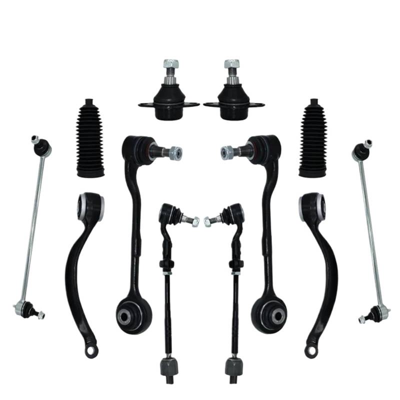 Querlenker vorne oben Kompatibel Mit Für E90 325xi 330xi Für XDrive 2006 2007 2008 2009 2010 2011 2012 2013 2014 Vordere Querlenker-Kugelgelenke, Aufhängungsstabilisator-Verbindungsmanschetten von YPLVWSOYQ