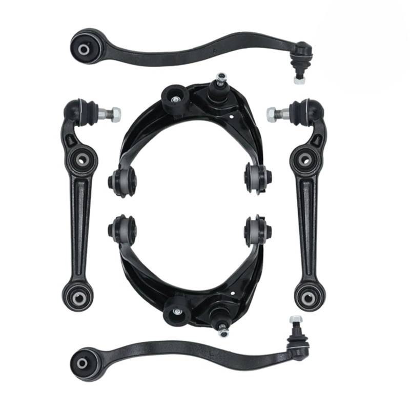 Querlenker vorne oben Kompatibel Mit Lincoln Für Zephyr 2006 OEM: K620635 K620636 K620492 K620493 6-teiliges Auto-Set Mit Vorderen Unteren Querlenkern, Aufhängung, Kugelgelenk Und Spurstangen von YPLVWSOYQ