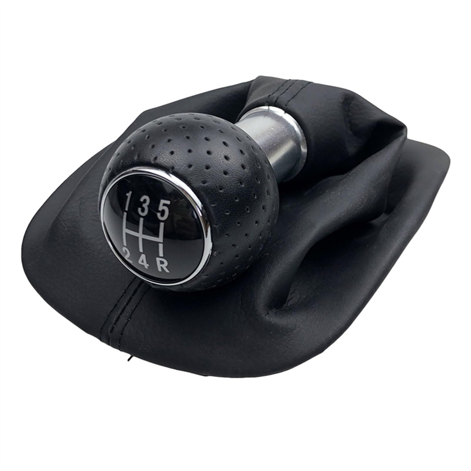 Schaltknaufkopf Automatik Kompatibel Mit VW Für Passat B5 B5.5 1998 1999 2000 2001 2002 2003 2004 5/6-Gang-Schaltknauf Für Manuelles Auto, Schaltknauf, Schalthebelmanschette, Kofferraumabdeckung(Model von YPLVWSOYQ