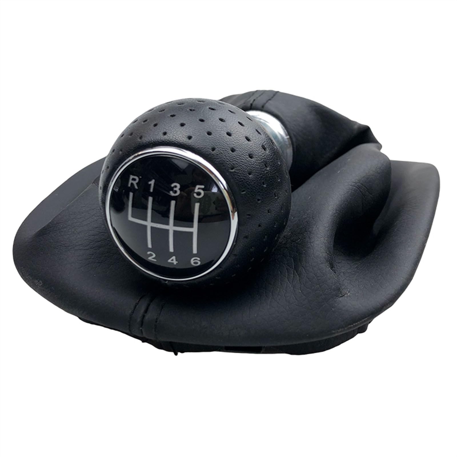Schaltknaufkopf Automatik Kompatibel Mit VW Für Passat B5 B5.5 1998 1999 2000 2001 2002 2003 2004 5/6-Gang-Schaltknauf Für Manuelles Auto, Schaltknauf, Schalthebelmanschette, Kofferraumabdeckung(Model von YPLVWSOYQ