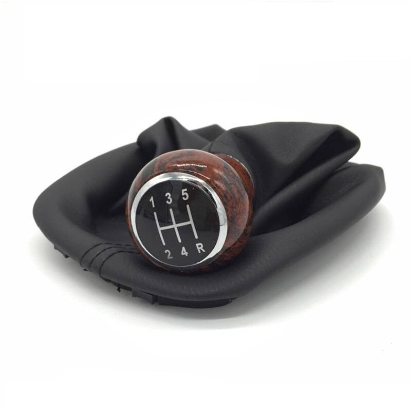 Schaltknaufkopf Automatik Kompatibel Mit VW Für Passat B5 B5.5 1998 1999 2000 2001 2002 2003 2004 5/6-Gang-Schaltknauf Für Manuelles Auto, Schaltknauf, Schalthebelmanschette, Kofferraumabdeckung(Model von YPLVWSOYQ