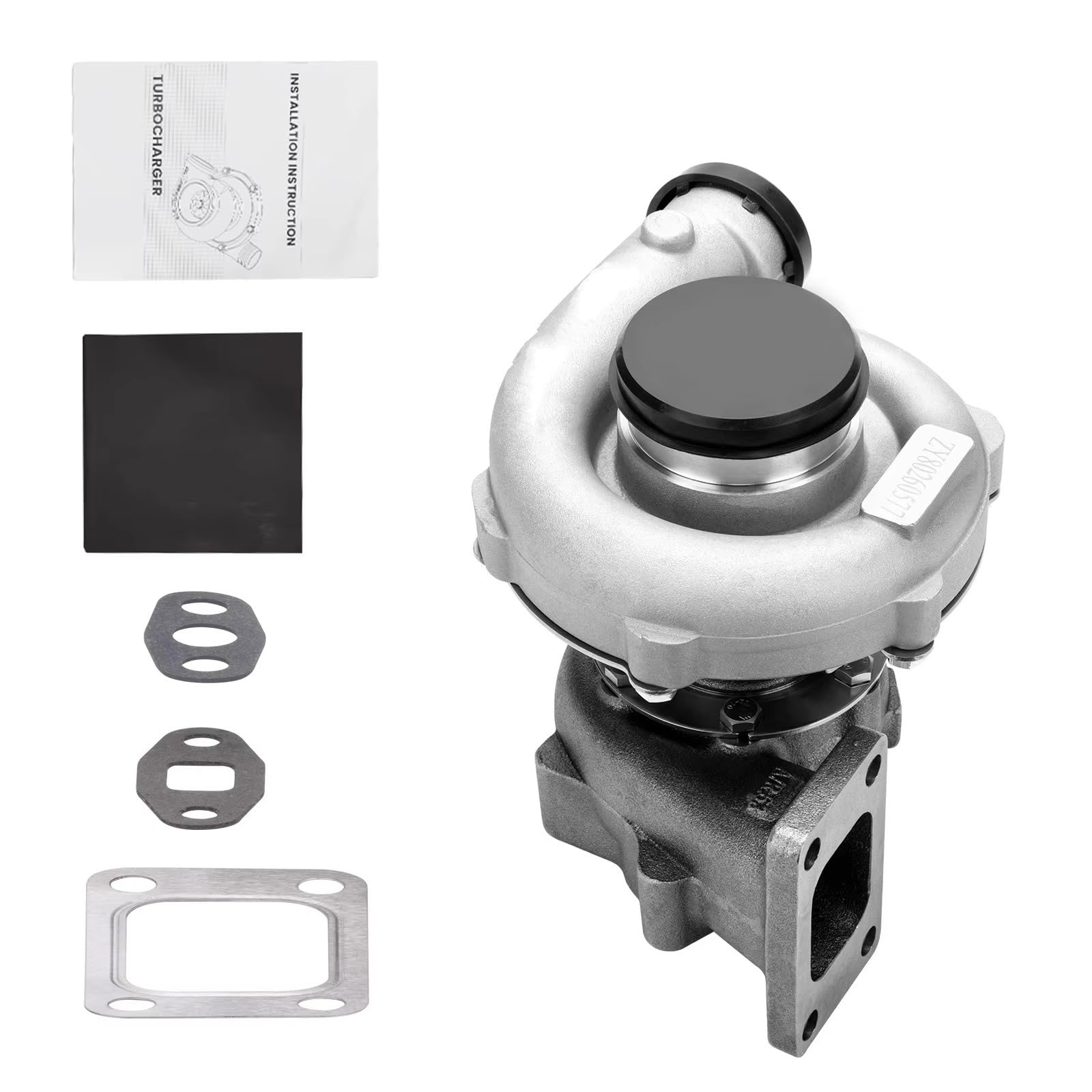 YPLVWSOYQ Abgasturbolader Kompatibel Mit 1,5 L Bis 2,5 L, Jedem 4/6-Zylinder-Motor Für Bis Zu 400+ PS. 0,5 A/R-Kompressor. 0,63 A/R 5 Upgrade-Universal-Billet-Turbolader T3 T04E YPLVWSOYQ Abgasturbolader Kompatibel Mit 1,5 L Bis 2,5 L, Jedem 4/6-Zylinder-Motor Für Bis Zu 400+ PS. 0,5 A/R-Kompressor. 0,63 A/R 5 Upgrade-Universal-Billet-Turbolader T3 T04E von YPLVWSOYQ