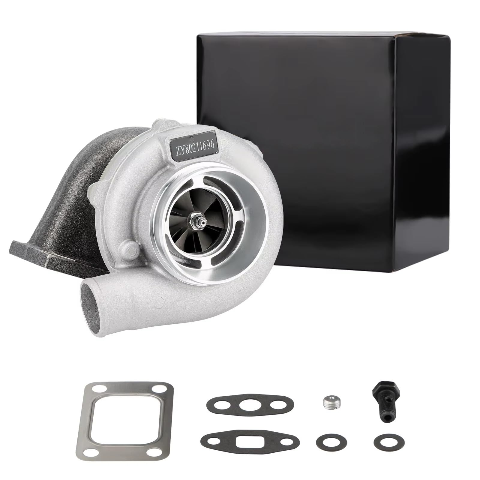 YPLVWSOYQ Abgasturbolader Kompatibel Mit Allen 4/6-Zyl.-Motoren Mit 2,5 Bis 3,0 L. GT30Boost Für Bis Zu 500 PS. GT3037 GT3076 T3.82 A/R Für Turbo/Turbolader-Kompressor YPLVWSOYQ Abgasturbolader Kompatibel Mit Allen 4/6-Zyl.-Motoren Mit 2,5 Bis 3,0 L. GT30Boost Für Bis Zu 500 PS. GT3037 GT3076 T3.82 A/R Für Turbo/Turbolader-Kompressor von YPLVWSOYQ