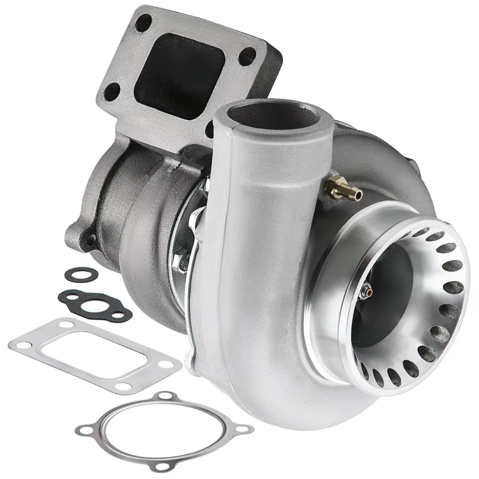 YPLVWSOYQ Abgasturbolader Kompatibel Mit Allen 4/6-Zylindern 2,5 L – 6,0 L Für Bis Zu 600 PS. Universal-Wasser-Kalt-Turbolader Für Turbokompressor GT3582 GT35 YPLVWSOYQ Abgasturbolader Kompatibel Mit Allen 4/6-Zylindern 2,5 L – 6,0 L Für Bis Zu 600 PS. Universal-Wasser-Kalt-Turbolader Für Turbokompressor GT3582 GT35 von YPLVWSOYQ